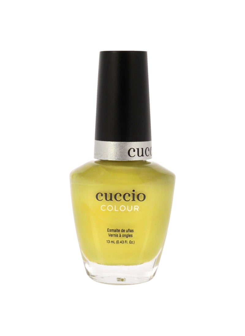 Cuccio Colour Colour Nail Polish - Triple Pigmented Formula - For Rich And True Coverage - Gives Ultra-Long-Lasting And High Shine Polish - For Incredible Durability - Seriously Celsius - 0.43 Oz