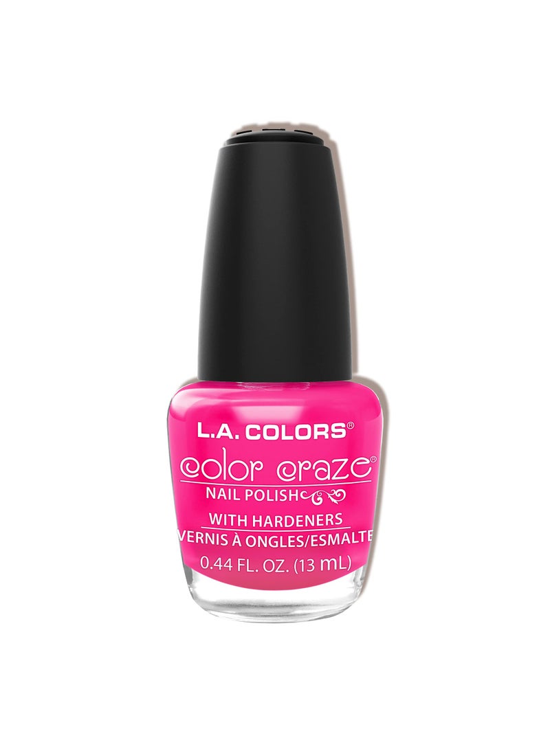 L.A. COLORS Color Craze Nail Polish, Absolute CNP516