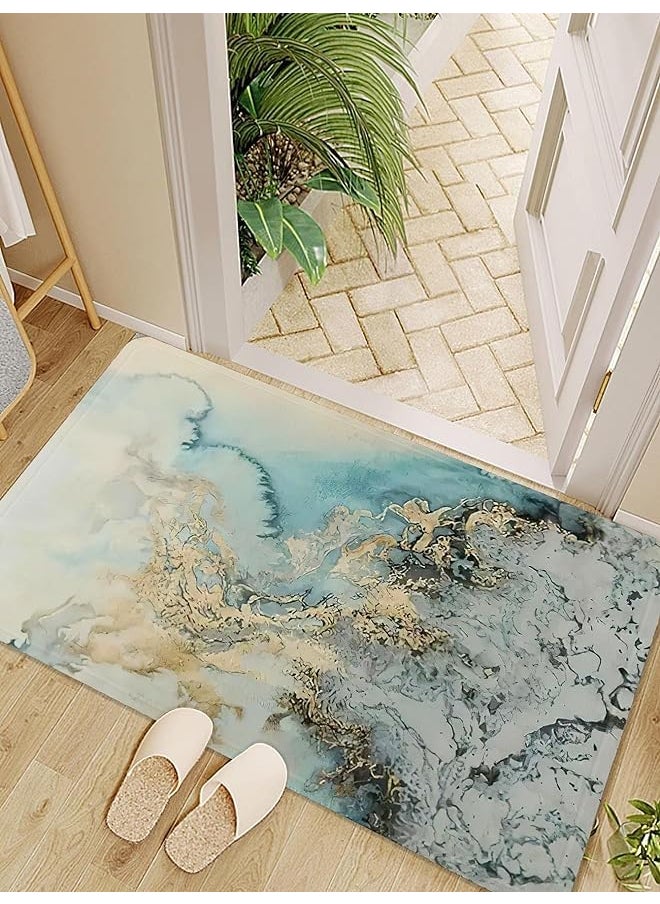 RELEMTRA Coffee Machine Drying Mat Dish Drying Mat QuickDrying Absorbent Drying Mat NonSlip Absorbent Marble Drying Mat for Dishes Kitchen Bathroom Sink