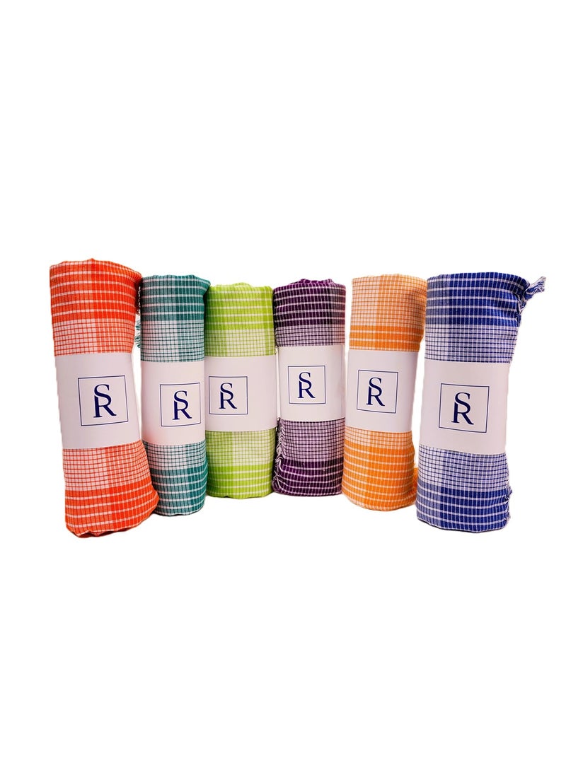 SR Handlooms and Textiles 100 Pure Cotton Towels Pack of 3 with 1 Year Guarantee Extra Large Size 3672Inch90180Cm 36Feet 250 GSM Heavy Quality Multi Color Mmn33 3