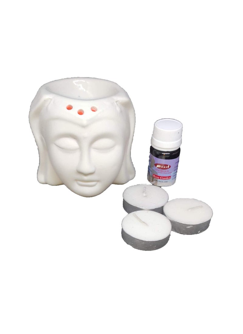 Elevate Your Homes Ambiance with Our BuddhaInspired Oil Diffuser Gift Pack Perfect for Relaxation Meditation and Aromatherapy