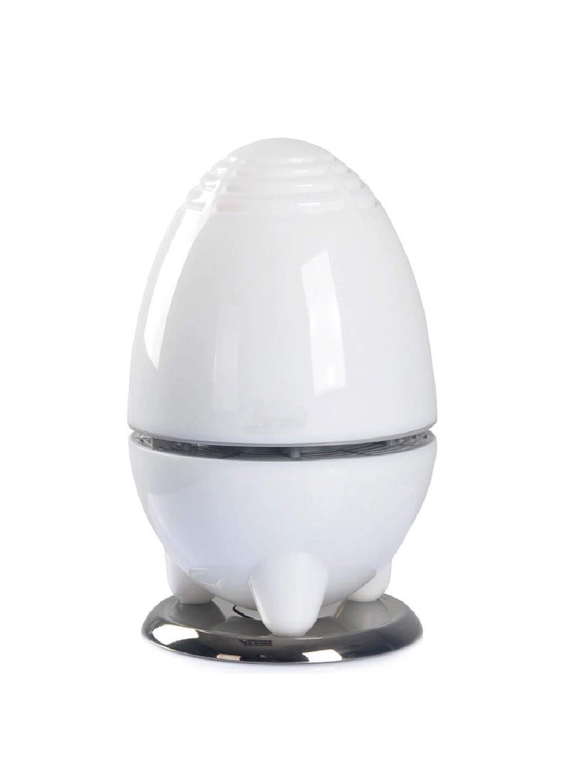 Carepure Water base Egg Shape Air Purifier and Humidifier Aroma Diffuser Air Revitalizer MI969 White
