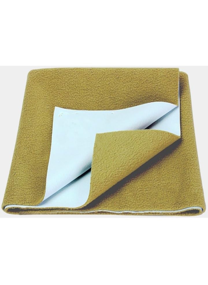 STARNSTYLE Waterproof Quick Dry Sheet for Baby Bed Pad AntiPiling Fleece Extra Absorbent Washable Matress Protector Baby Bed Protector Sheet for Toddler Children Large 140cm X 100cm