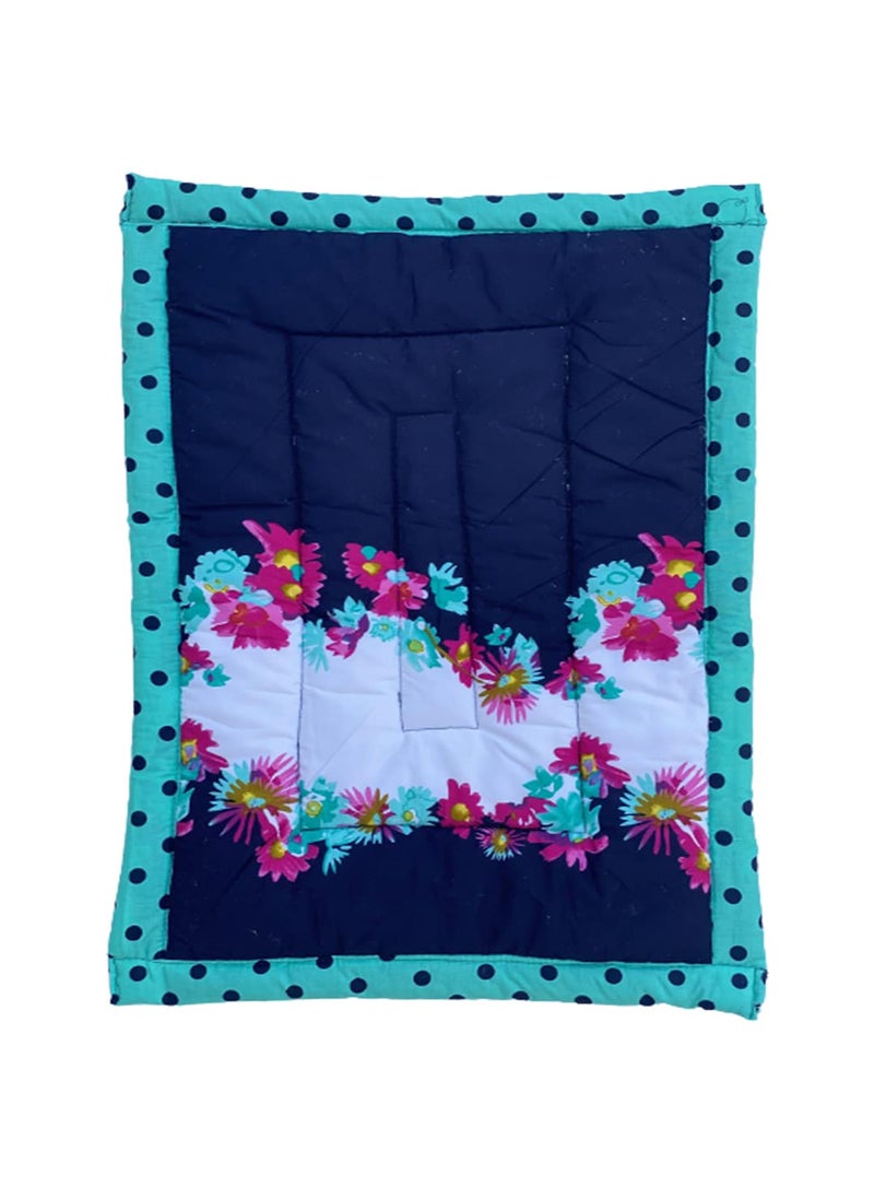 RURIBOSYBaby Mattress and Swaddlers Sheets Godari Cradle Bed Crib Sheet Changing Mat Baby Godadi Godari Bedding Set A King NevyBlue2