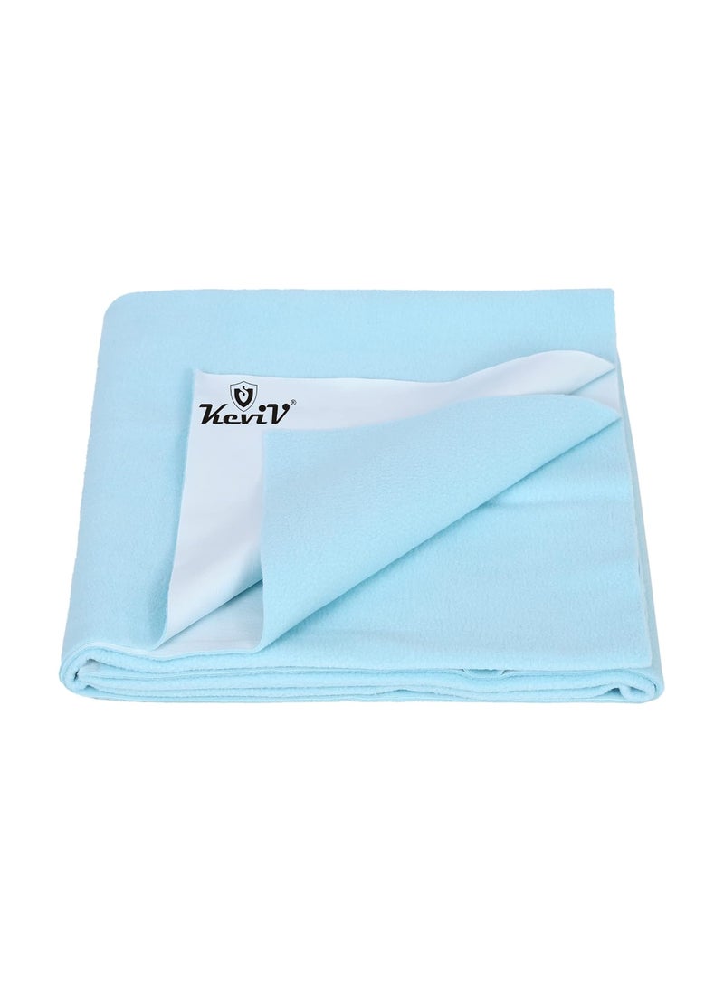 Keviv Baby Bed ProtectorReusable mat with Ultra absorbanceCrib SheetDry SheetNew Born Baby Sheet
