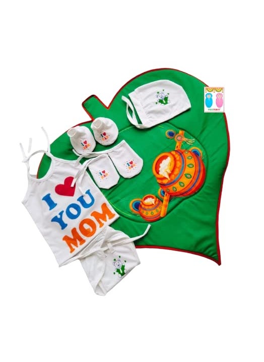 PREETENCY New Born Baby Boy and Girl Cotton Mattress Cotton MATKI for Naming Ceremony MATKIM