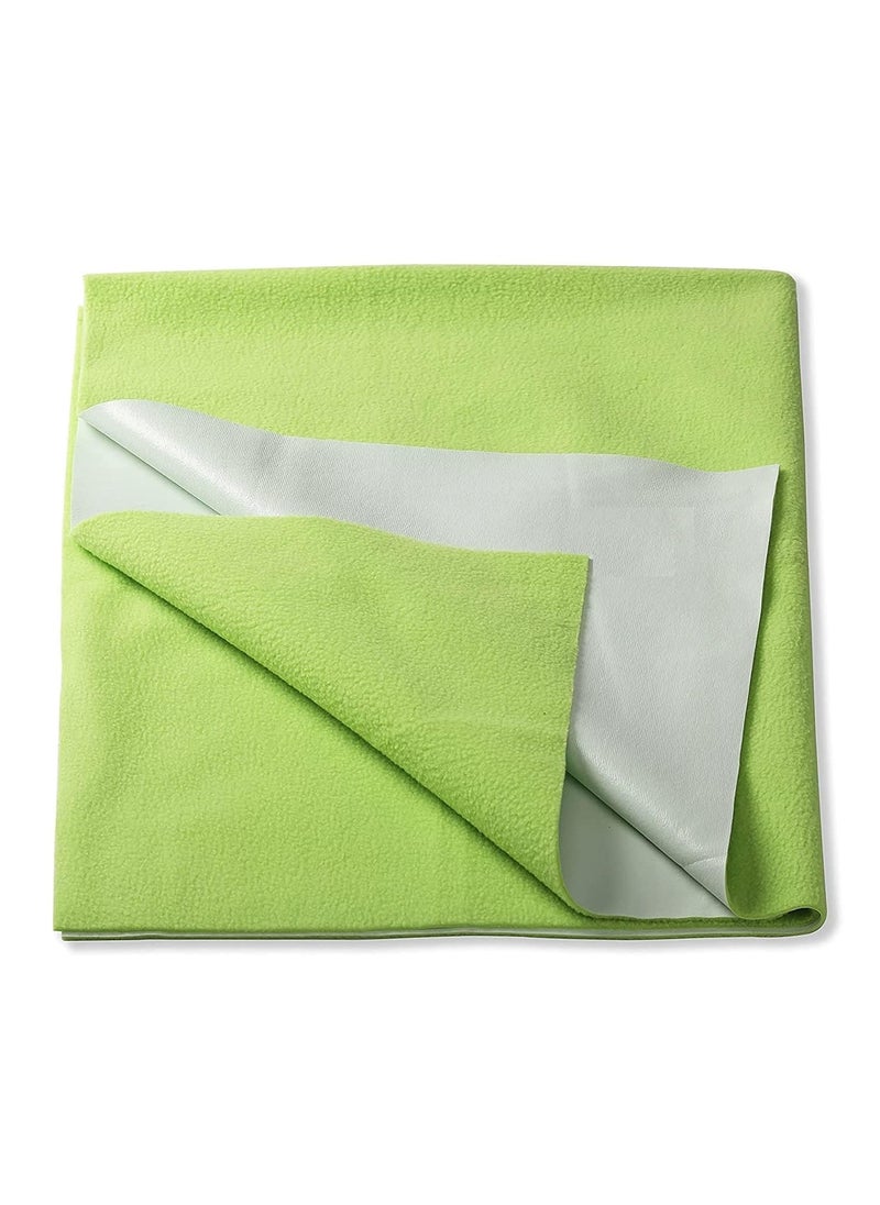 Edenwald Waterproof Quick Dry Sheet for Baby Dry Sheet Mint Green_XLarge 200cm x 140cm