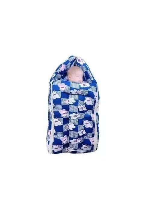 Bezzilish Home 0_6 Month New Born Baby Unisex Cotton Carry Bag 3 in 1 Baby Bed Carry nest for Infant teady Girafe Special for New Born Baby 0 to 6 Month Multicolor_08