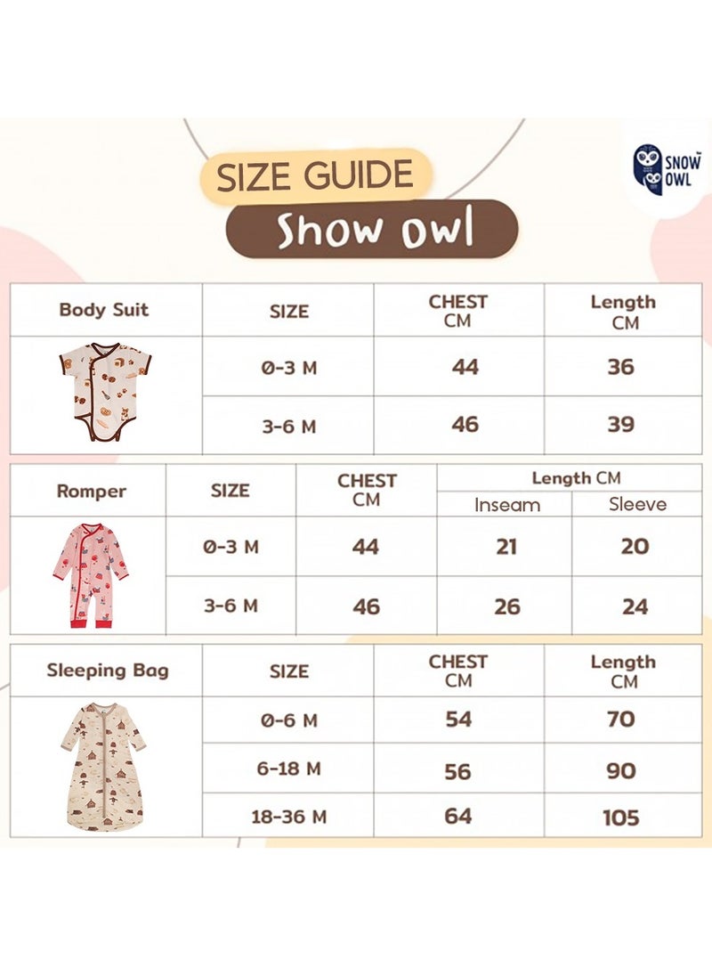 Baby Sleeping Bag Long Sleeve (0-6/6-18/18-36 Months) - Little Koala, 18-36 Months