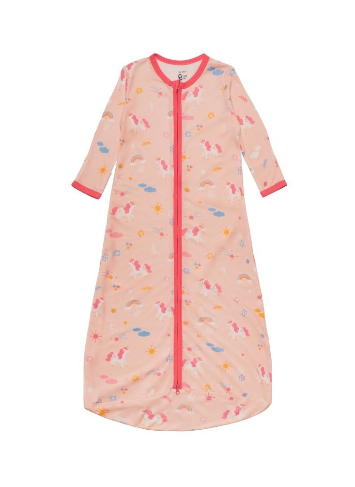 Baby Sleeping Bag Long Sleeve (0-6/6-18/18-36 Months) - Shiny Unicorn, 6-18 Months