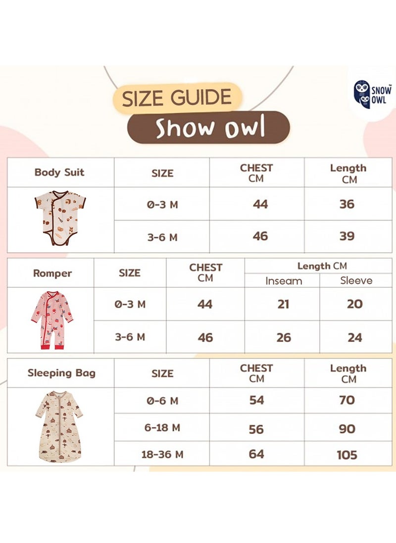 Baby Sleeping Bag Long Sleeve (0-6/6-18/18-36 Months) - Shiny Unicorn, 6-18 Months