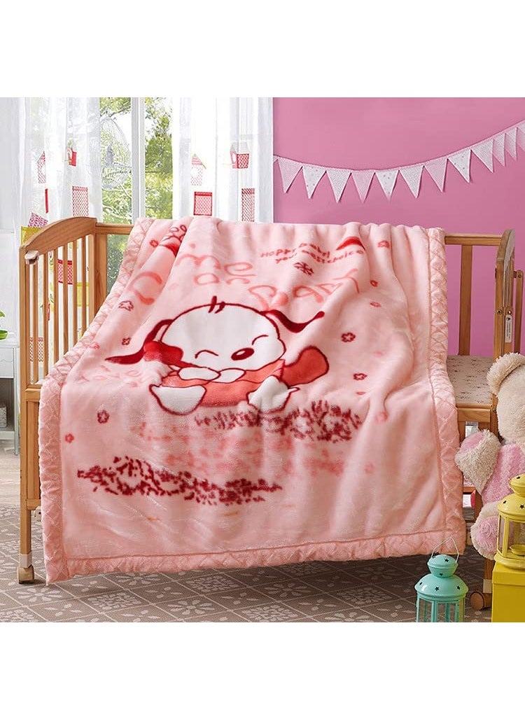 OMAJA HOME New Born Super Soft Baby Blanket Cloudy 2 Layered Blanket for Baby Boys Baby Girls Babies Multiclor 02 Year Multi22