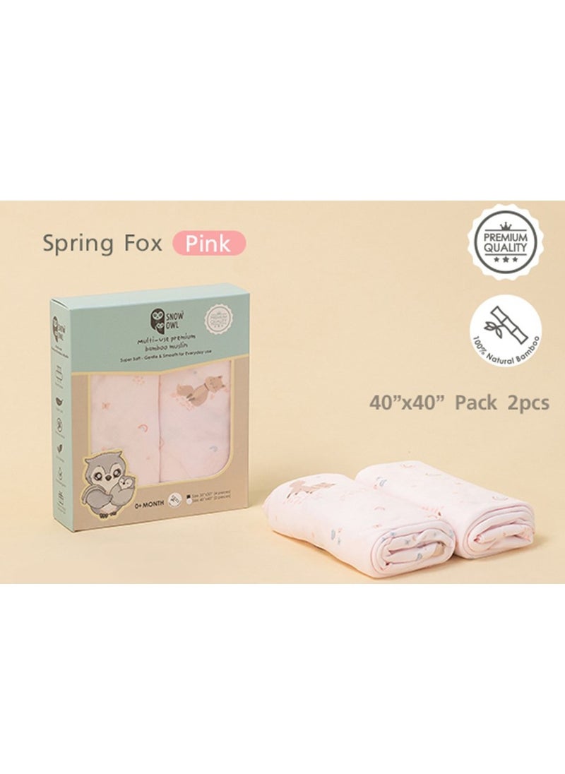Snow Owl Bamboo Muslin 40