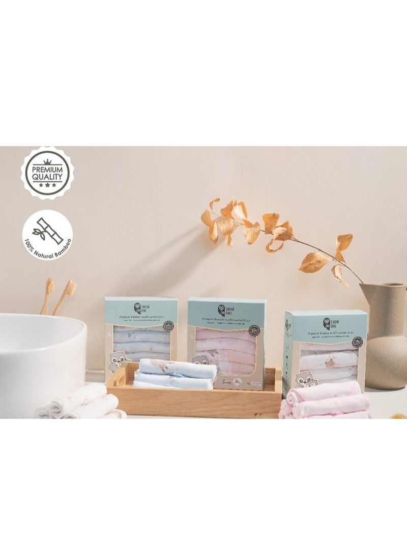 Snow Owl Bamboo Muslin 30