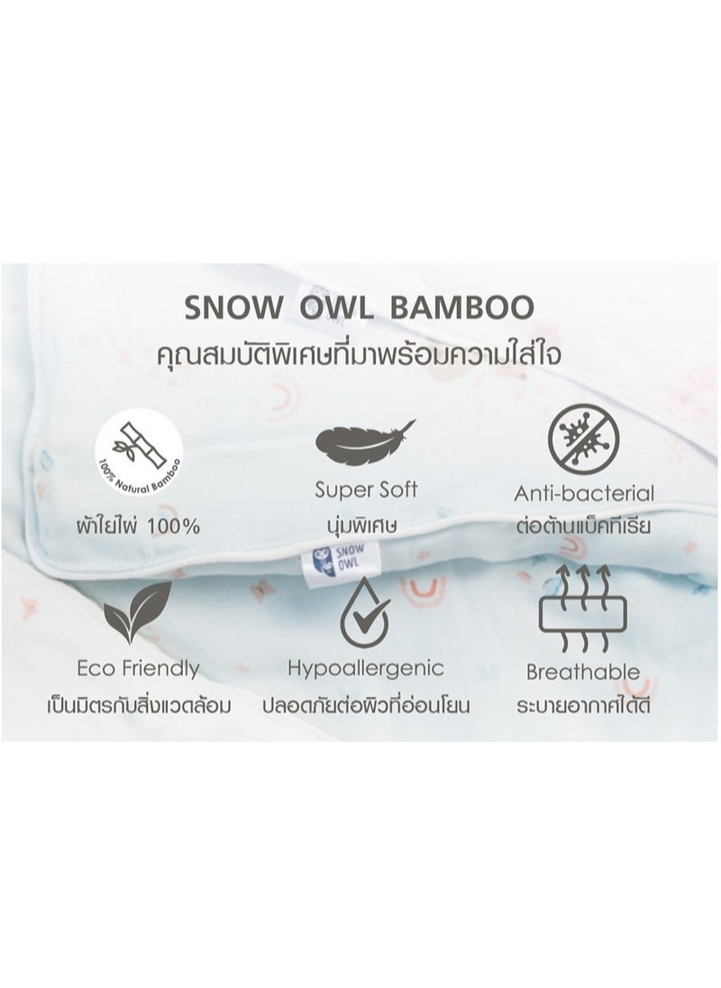 Snow Owl Bamboo Muslin 30