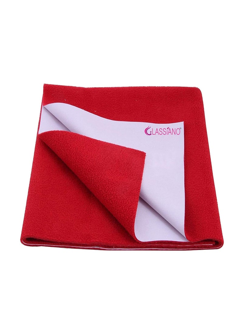 Glassiano Star Waterproof Reusable Bassinet Cradle Mattress Large100cm X 140cm ColorRed