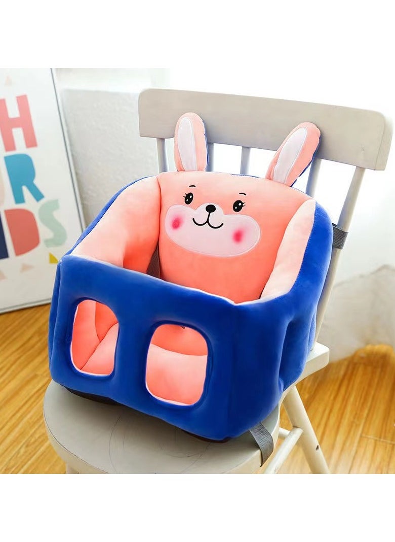 Soft Plush Floor Seat With PP Cotton, Safe, and Good Quality Velvet Fabric