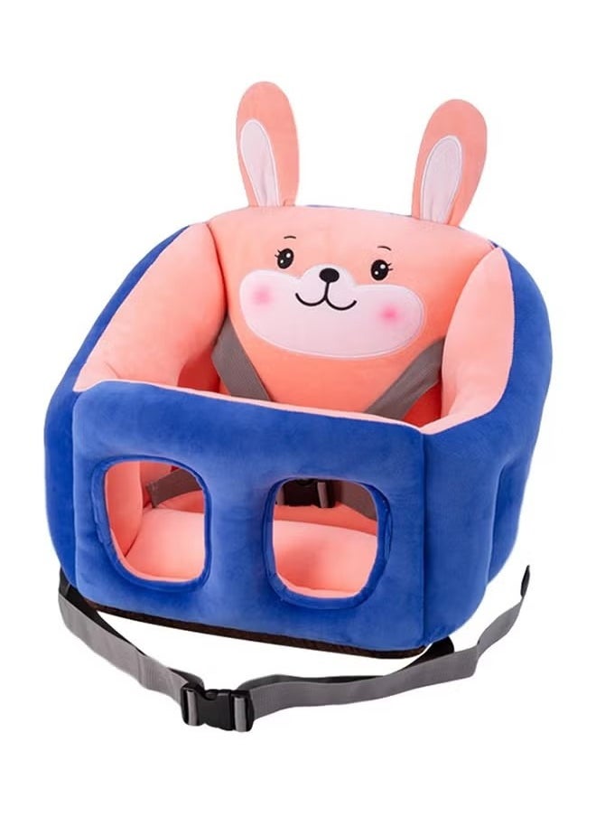 Soft Plush Floor Seat With PP Cotton, Safe, and Good Quality Velvet Fabric