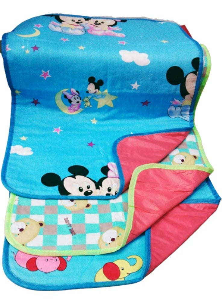Dazzlia Baby Diaper Changing matBed ProtectorGodadi Multi Color combo3 boy