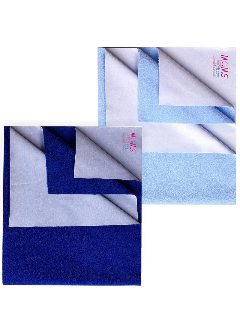 MOMSEASY New Born Baby Waterproof Bedsheet Oil Cloth Waterproof Baby Baby Drysheet with Ultra Absorbance and Small Baby Products All ComboRB SB Large 140x100 cm
