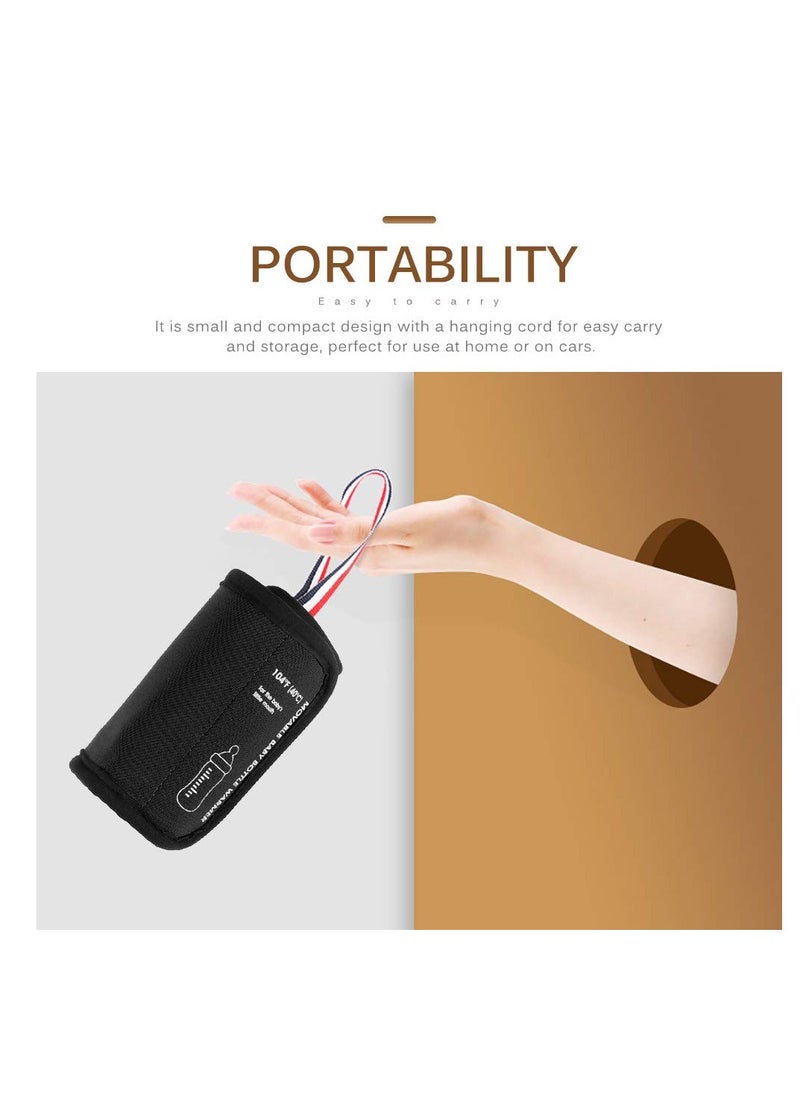 Portable Travel Bottle Warmer for Babies, USB Car Bottle Warmer for Breastmilk, Adjustable Design for Constant Temperature Feeding, Ideal for On-the-Go Parents.