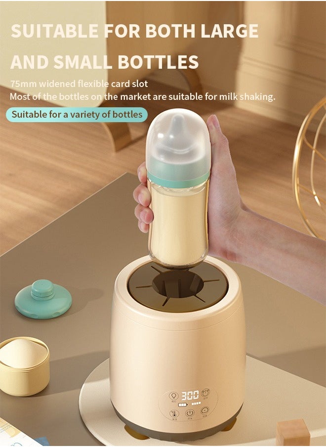 Infant Bottle Mixer Electric Automatic Bottle Shake 360 Degree Rotating Baby Milk Warmer