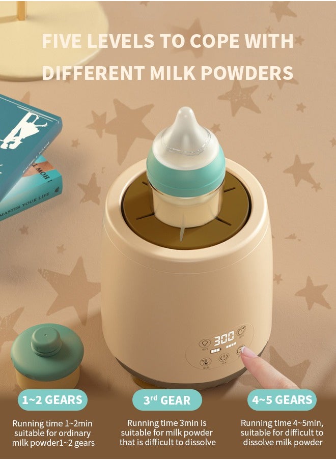 Infant Bottle Mixer Electric Automatic Bottle Shake 360 Degree Rotating Baby Milk Warmer