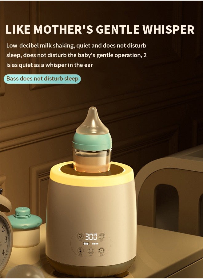 Infant Bottle Mixer Electric Automatic Bottle Shake 360 Degree Rotating Baby Milk Warmer