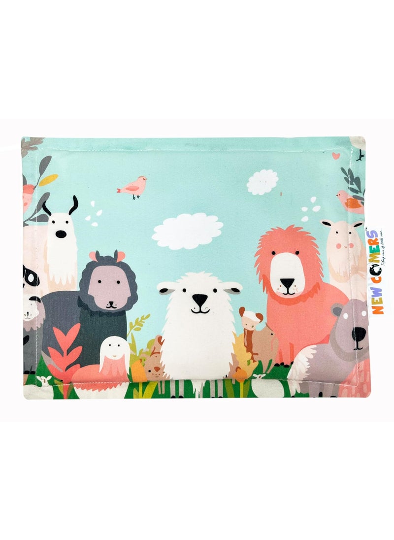 NEW COMERS Baby Mustard Seed Pillow with Cotton Fabric 0 Month18 Months Kids Pillows Animal Cartoon Prints Infant Rai Pillow for Sleep Bed Set Head Shaping Neck Support20 x 28 cm253