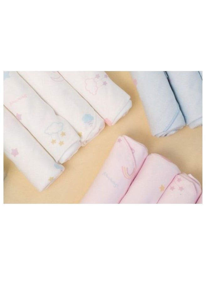 Snow Owl Bamboo Baby Bolster - Spring Fox Pink
