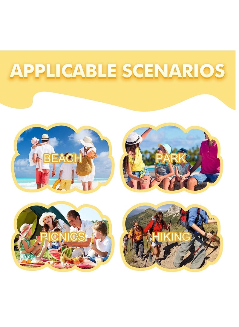 UV Stickers 48PCS UV Detecting Patches UV Detection Stickers for Sunscreen Reapply Reminder Sunny Patch Stickers UV Stickers for Kids and Adults
