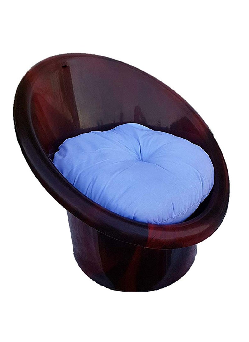 ANJWAR Tub Chair with Complimentary Cushions Standard Rosewood