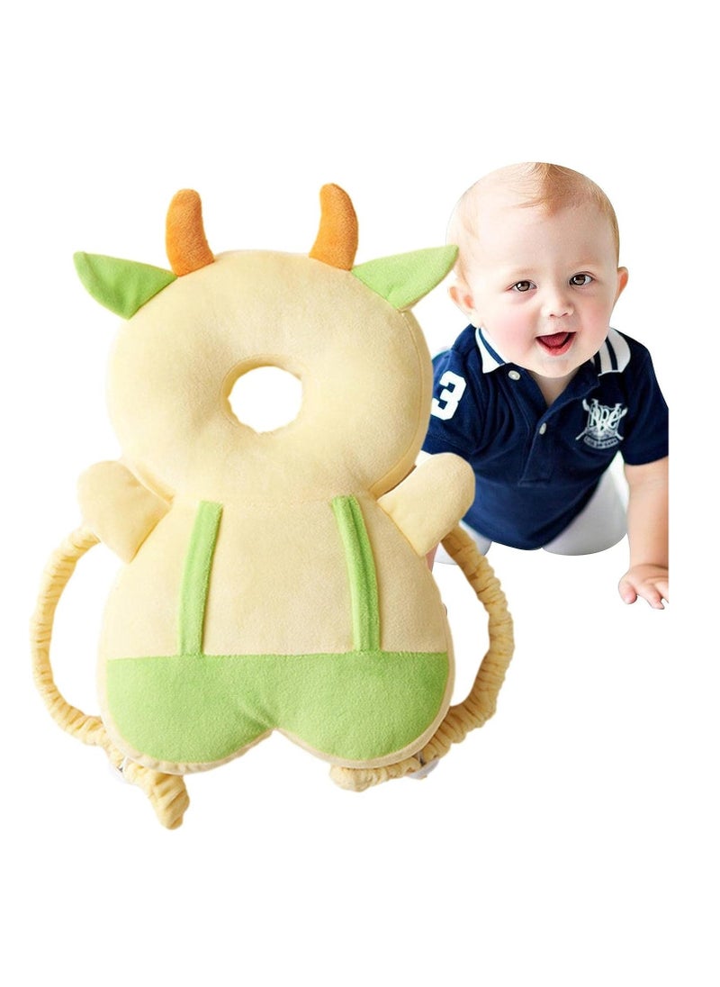 Baby Head Protector Backpack Baby Backpack Head Protection Pillow Toddler Walking Head Protector Baby Head Pillow Prevent Falling Head Protection Cushion Wear Backpack for Toddler Kids