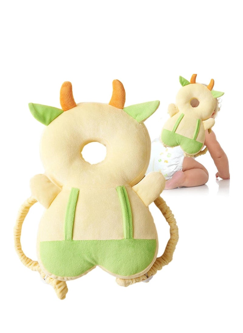 Baby Head Protector Backpack Baby Backpack Head Protection Pillow Toddler Walking Head Protector Baby Head Pillow Prevent Falling Head Protection Cushion Wear Backpack for Toddler Kids