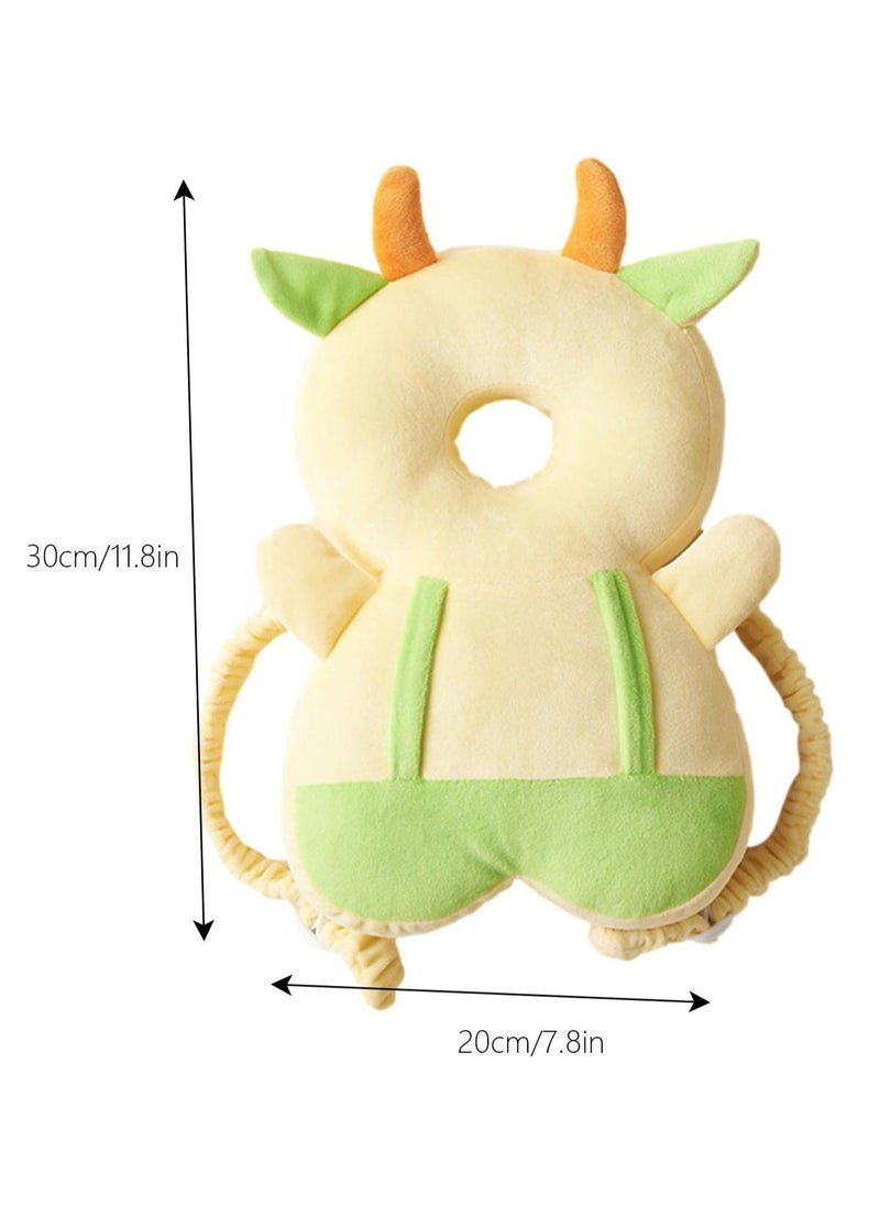 Baby Head Protector Backpack Baby Backpack Head Protection Pillow Toddler Walking Head Protector Baby Head Pillow Prevent Falling Head Protection Cushion Wear Backpack for Toddler Kids
