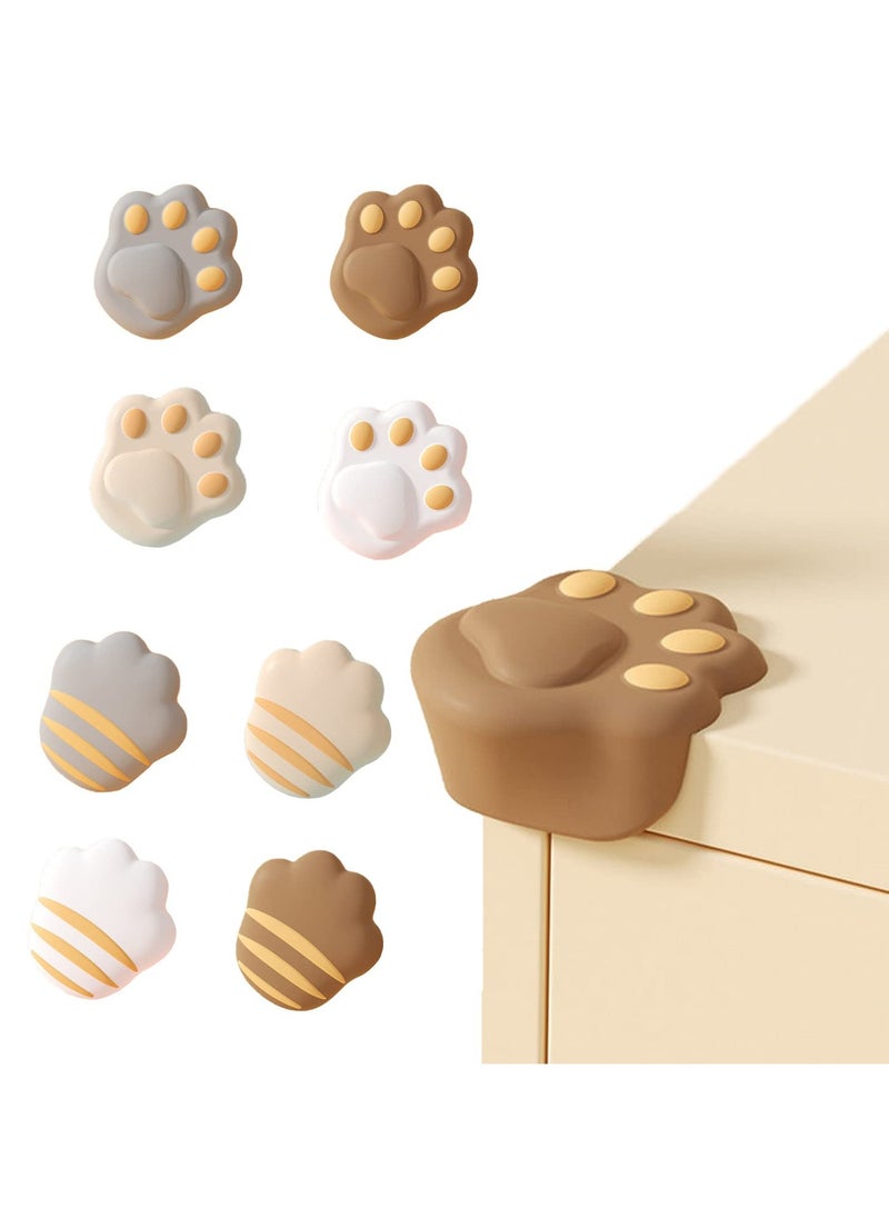 8PCS Baby Corner Protectors, Soft Silicone Table Guards for Child Safety, Prevent Head Injuries, Ideal for Home Use