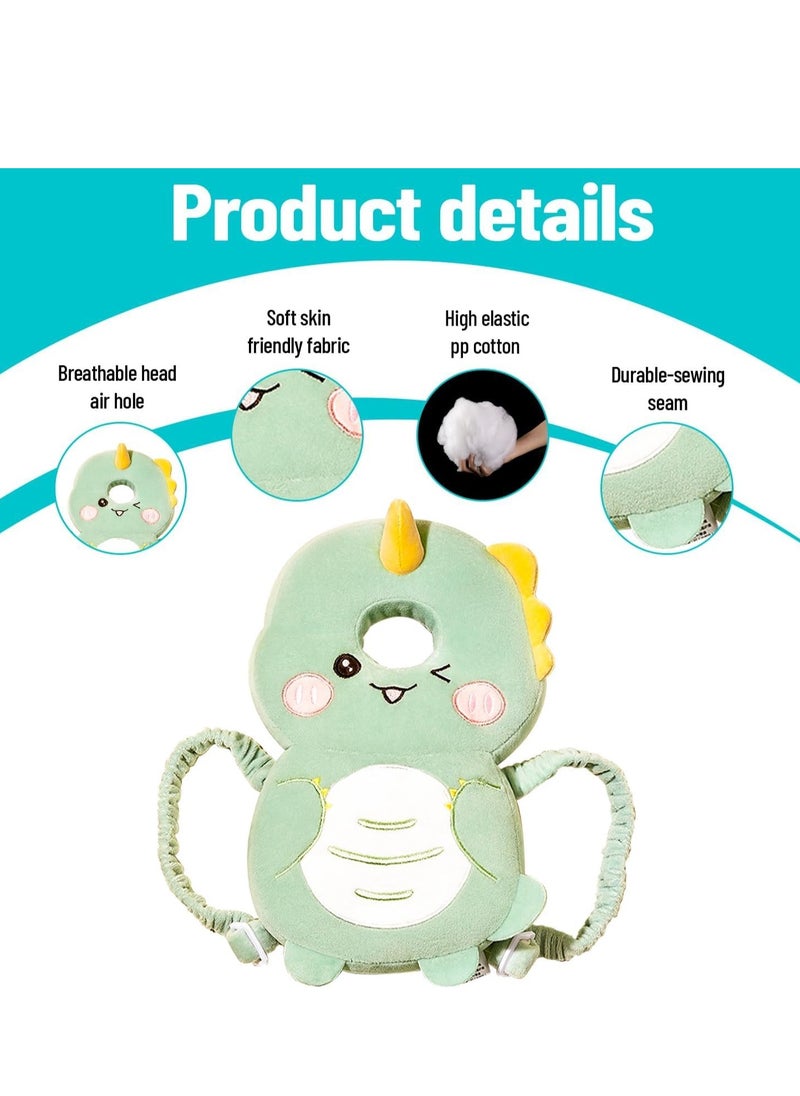 Baby Head Protector Pad Backpack, Walker Toddler Protection, Safety with Adjustable Straps Anti-Slip