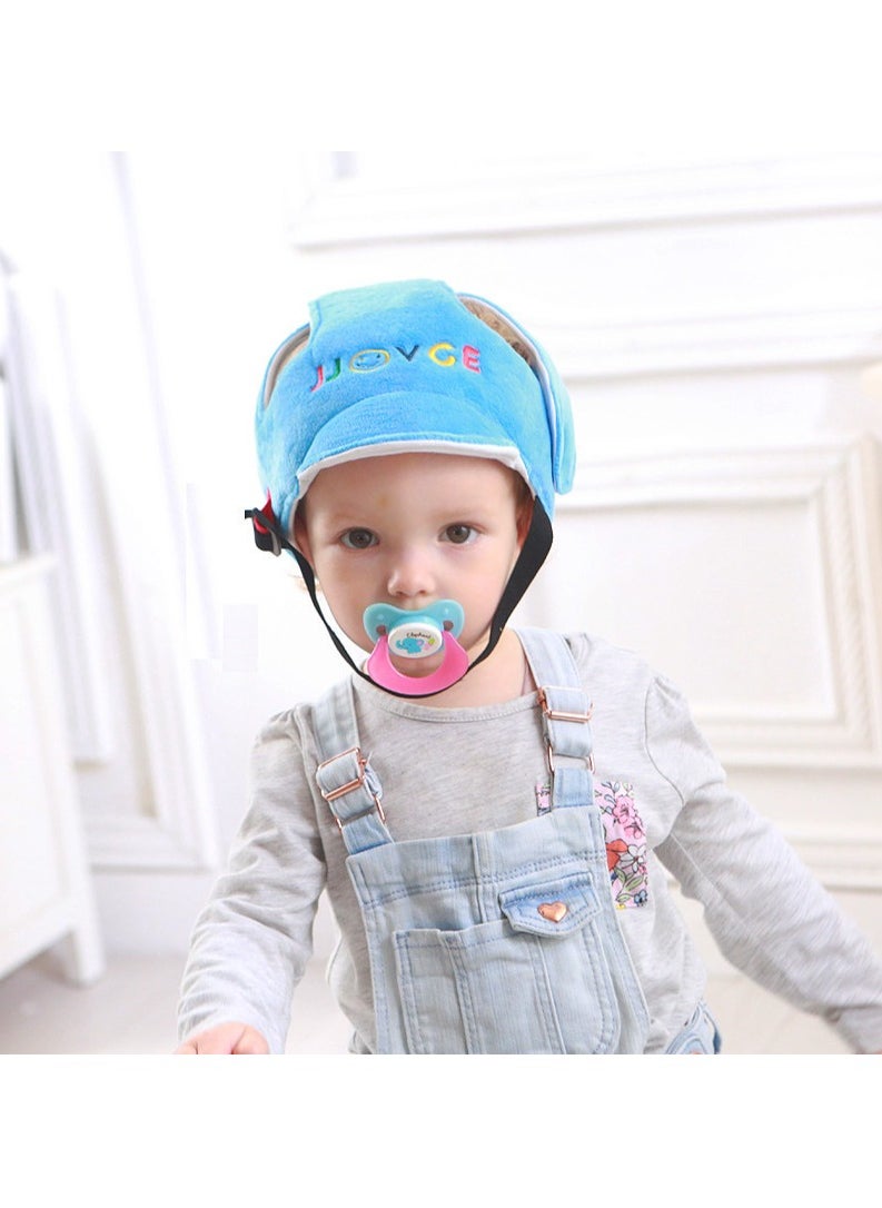 Baby Toddler Walking Helmet Head Protector Baby Helmet for Crawling Walking Toddler Anti-Collision Helmet Head Cushion Hat Breathable Soft Cushion Safety Helmet Adjustable Protective Cap