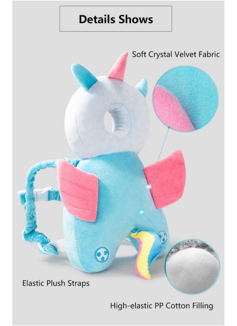 Toddler Baby Head Protection Cushion Backpack Wear, Infant Support Pillows Soft Baby Nursery Unisex Newborn Shaping Pillow Support Sleep erfly