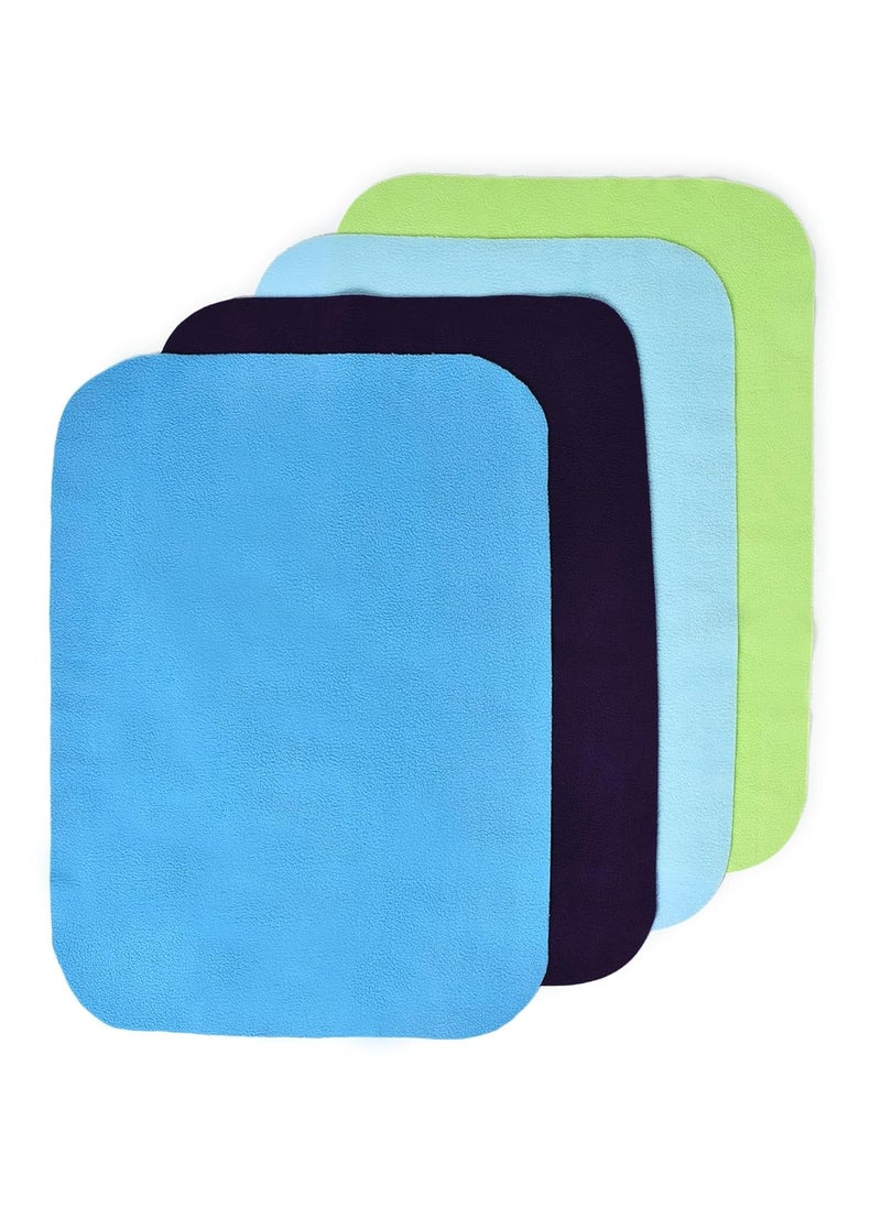 Mi Arcus Solid Mattress Protector for Baby Girls Boys Kids Infants Toddlers Pack of 4