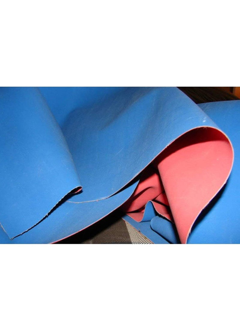 Humsafar Waterproof Quick Dry Sheet for Baby Bed Pad AntiPiling Fleece Extra Absorbent Washable Matress Protector Baby Bed Protector Sheet for Toddler Children Rubber Mat 3 X 15 Ft RedBlue