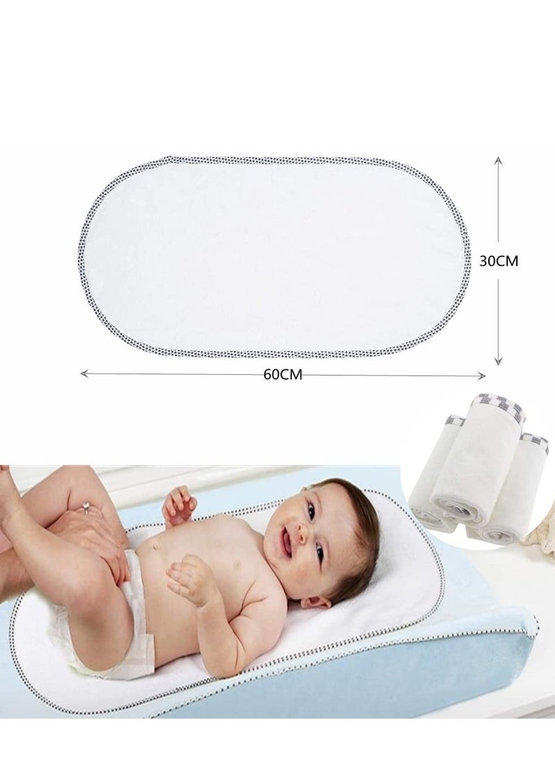 3-pack Baby Waterproof Diaper Pad Liner,Allergy-Proof And Super Soft,washable Reusable Diaper Leak Cover,Changing Pad Cover,Suitable For Newborn Boys And Girls