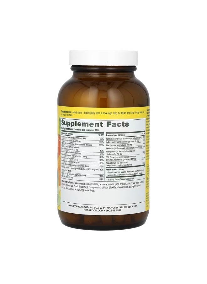 Womens 55 One Daily Multivitamin 120 Tablets