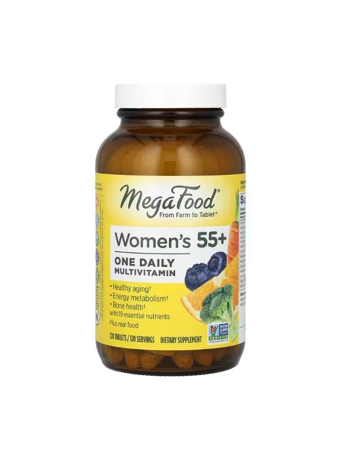 Womens 55 One Daily Multivitamin 120 Tablets