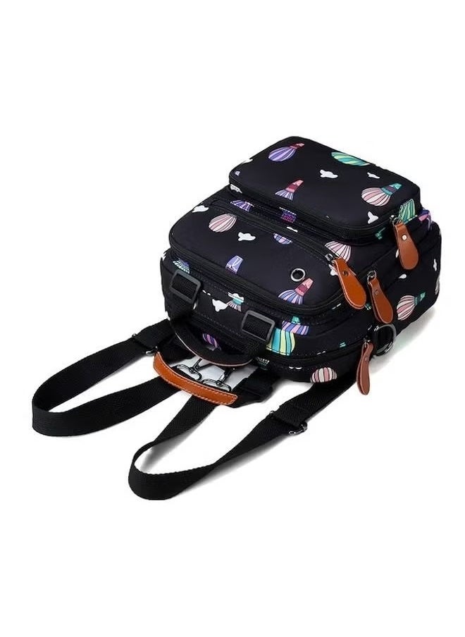 Diaper Bag Backpack with Changing Pad - Multi-Function Large Capacity Baby Bag with Adjustable Shoulder Strap  Stroller Straps