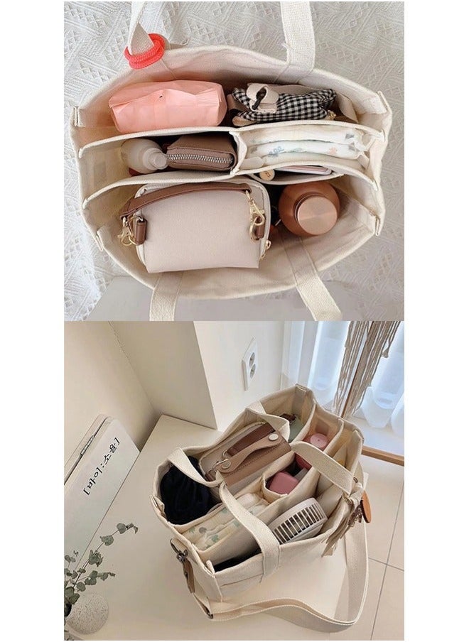 Baby Diaper Bags,Large Capacity Baby Bag for Mother,Tote Bag Mommy Bag with Multi Pockets,Crossbody Handbag Shoulder Bag with Compartments for Women Travel