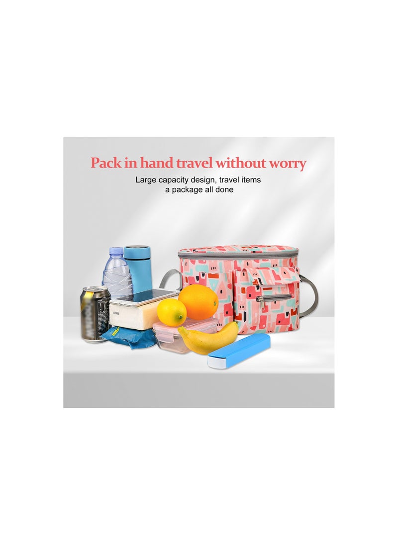 Universal Pram Organiser Bag - Portable, Waterproof Storage for Baby Pushchairs, Perfect for Carrying Water Bottles, Phones, Toys, with Durable PU Coating (1 Pack)