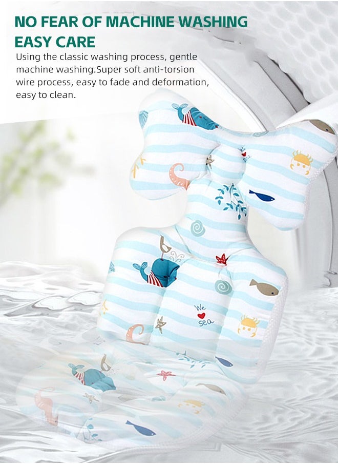 Baby Stroller Cushion Pad Stroller Liner Insert Car Seat Liner Cover Non Slip Baby Stroller Liner Seat Pad