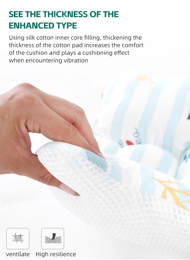 Baby Stroller Cushion Pad Stroller Liner Insert Car Seat Liner Cover Non Slip Baby Stroller Liner Seat Pad