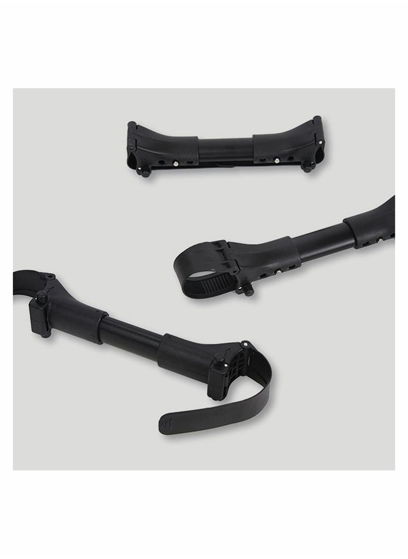 Universal Twin Stroller Connectors - Transform 2 Single Strollers into 1 Double Stroller for Easy Travel and Convenience